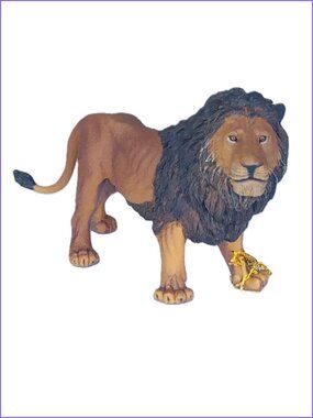 Papo Lion Animal Figurine New w/Tag Add-On Item Age 3+